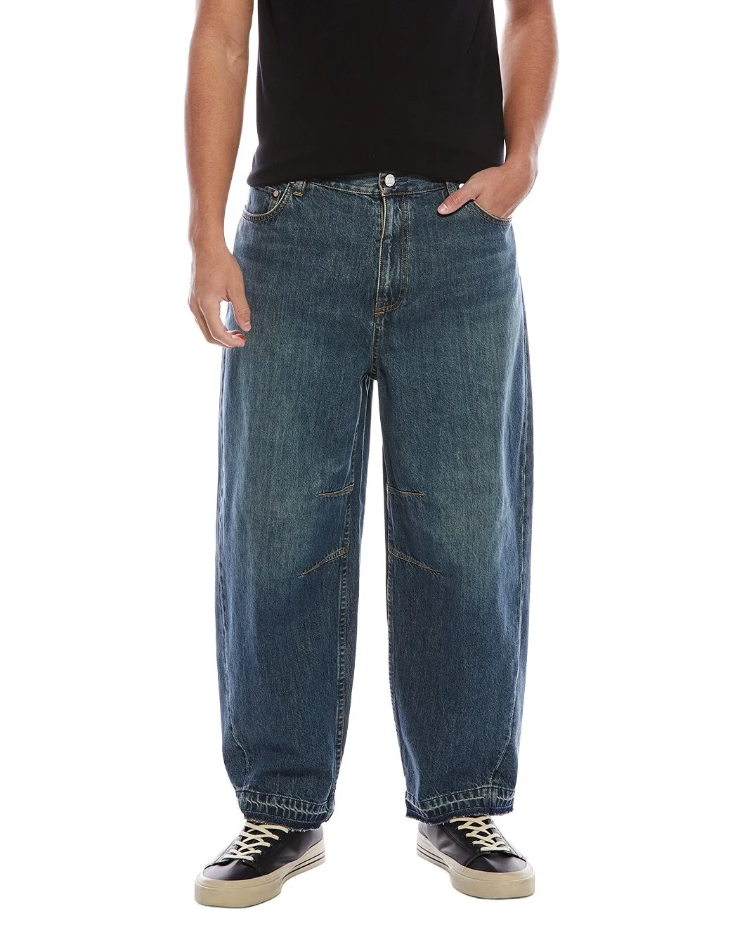 Helmut Lang Cocoon Wide-Leg Jean - 1