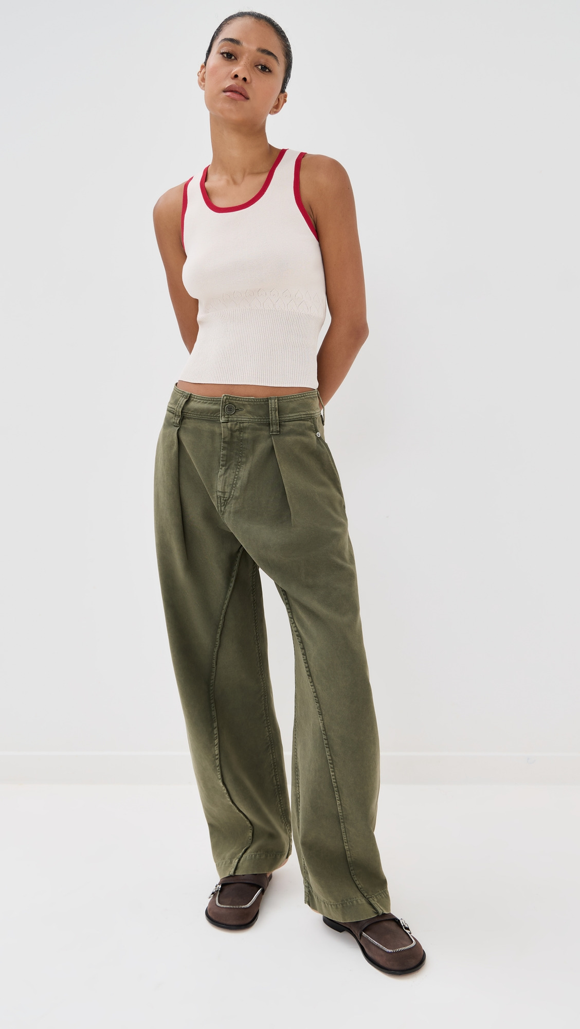 Contrast Trim Vest - 4
