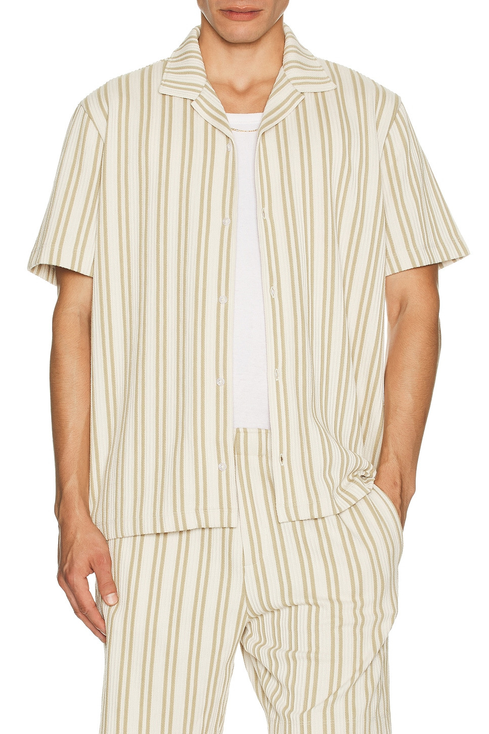 Jacquard Stripe Shirt - 4