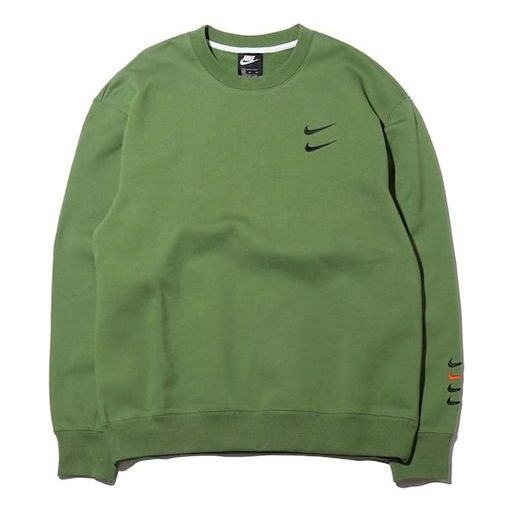 Nike Sportswear AS Men's Nike Sportswear Swoosh Crew Green CU4029-300 - 1