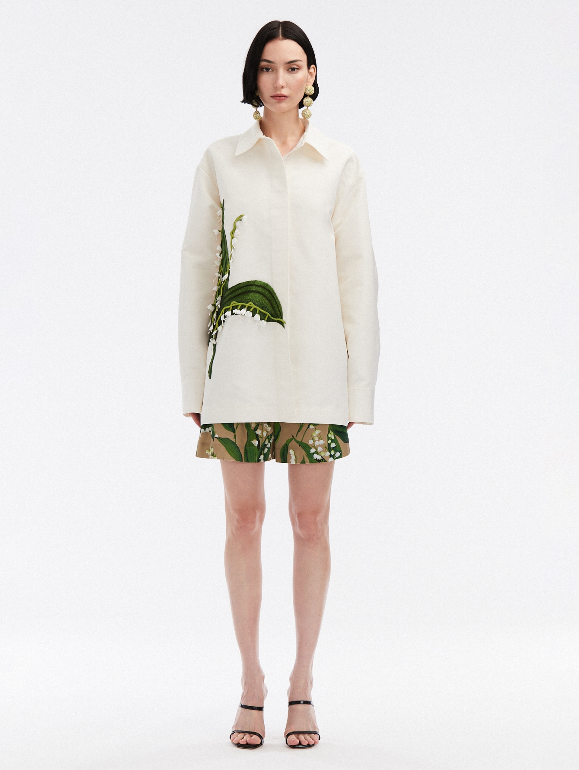 LILY OF THE VALLEY OVERSIZED JACKET - 2
