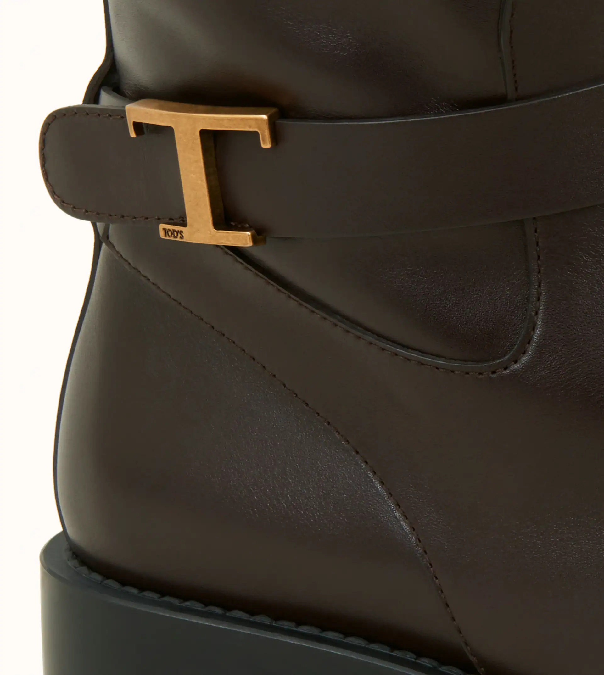 TIMELESS BOOTS IN LEATHER - BROWN - 5