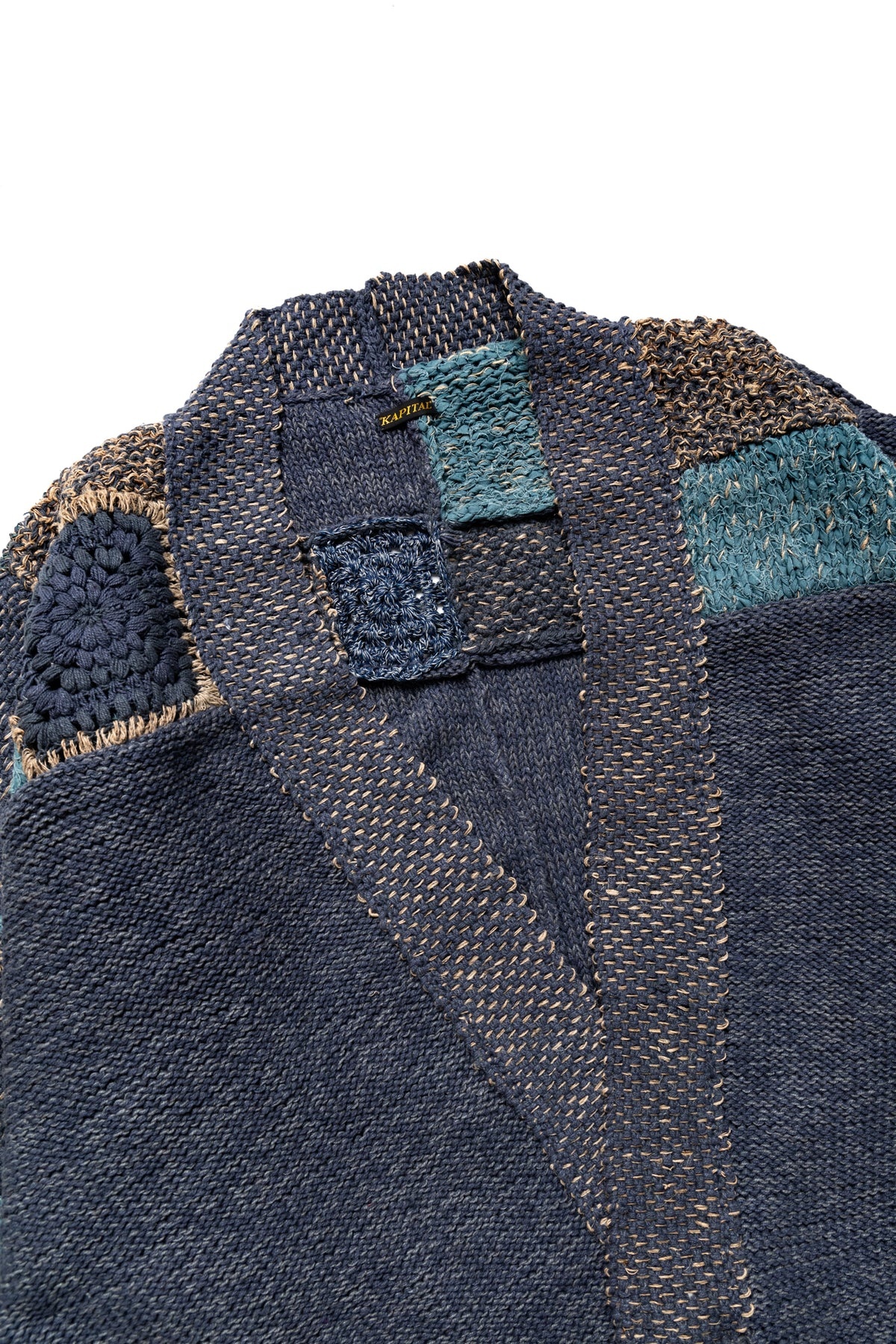 3G Hand Knit SPRING TUGIHAGI KESA Cardigan - Charcoal - 9