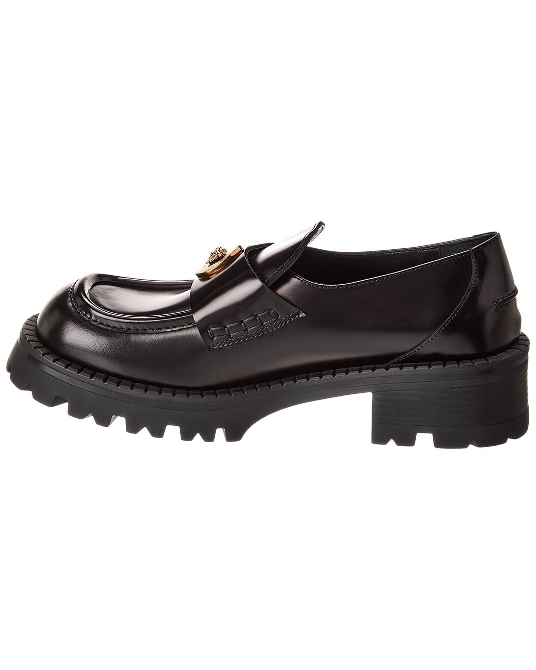 Versace Leather Loafer - 2