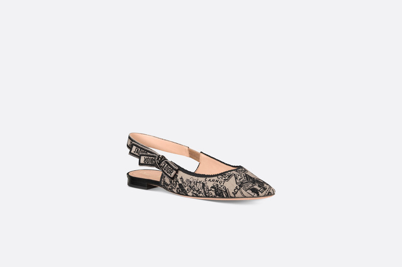 J'Adior Slingback Flat 4