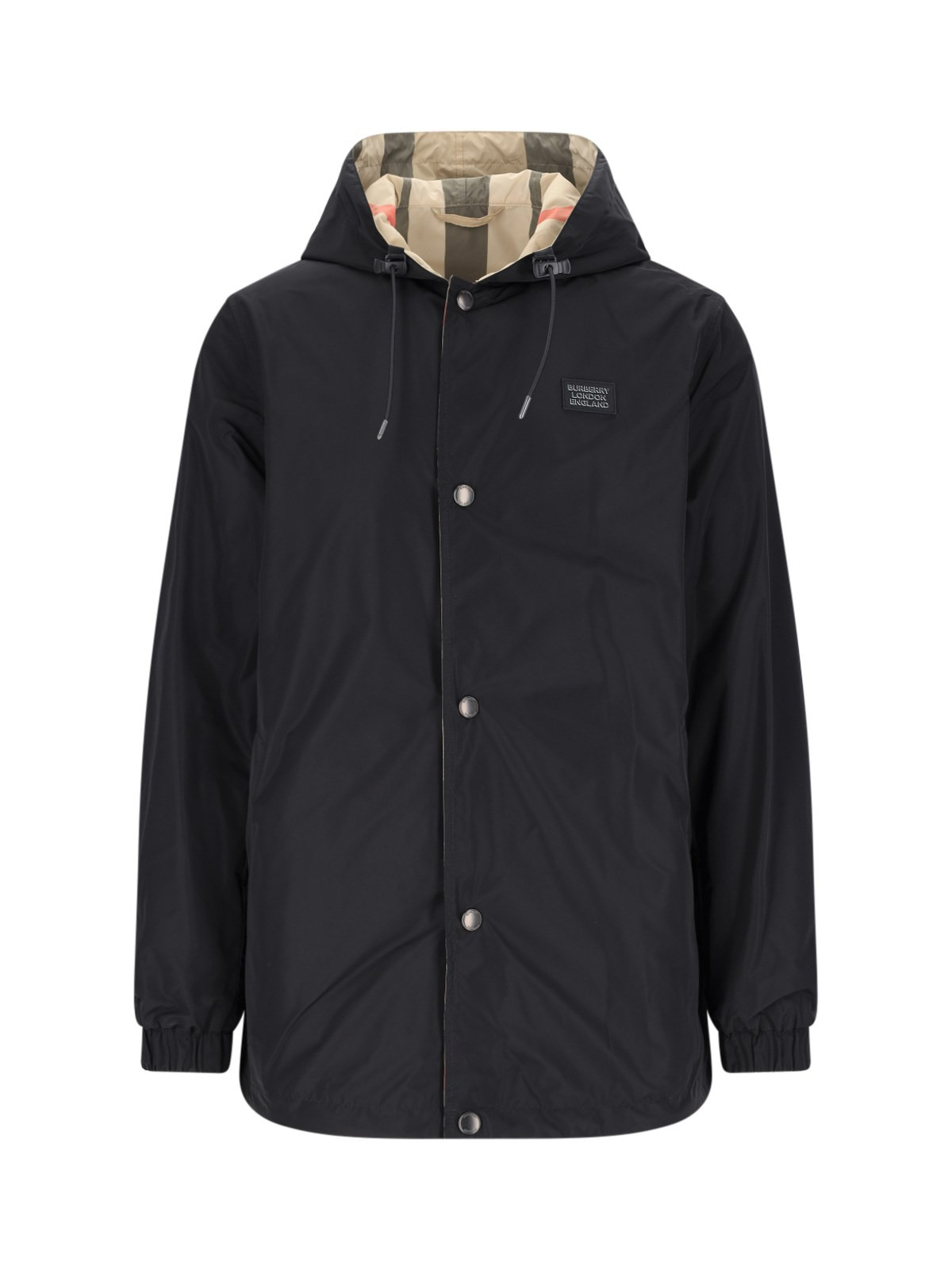 REVERSIBLE HOODED JACKET - 1
