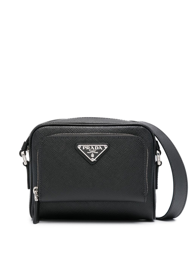 enamel-logo messenger bag 1