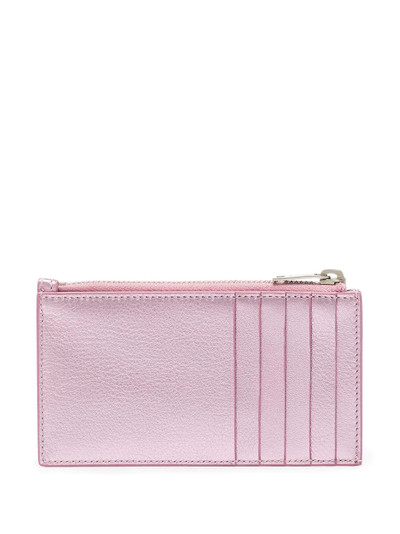 SAINT LAURENT YSL metallic zipped pouch outlook