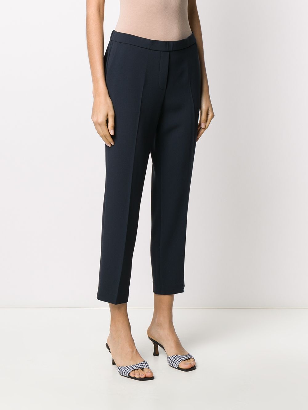 cropped tapered trousers - 3