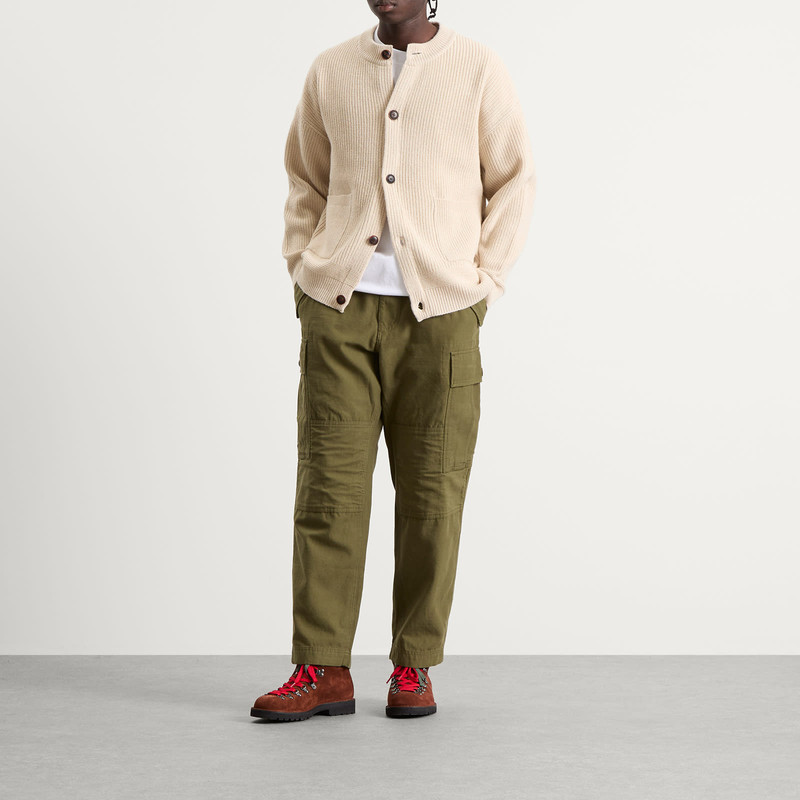 FrizmWORKS FrizmWORKS Heavy Wool Round Cardigan outlook
