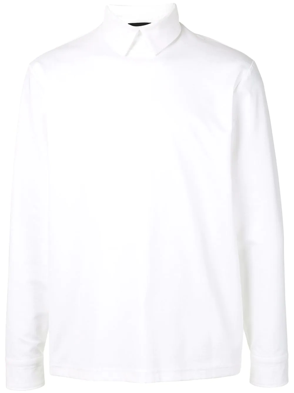 collared longsleeved T-shirt - 1