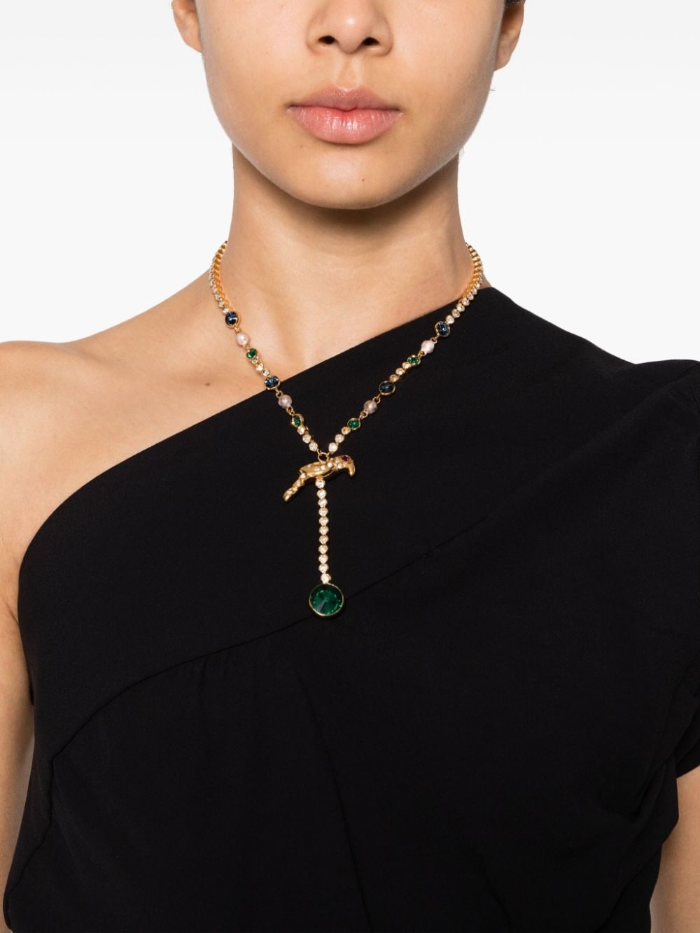 toucan-pendant necklace - 2