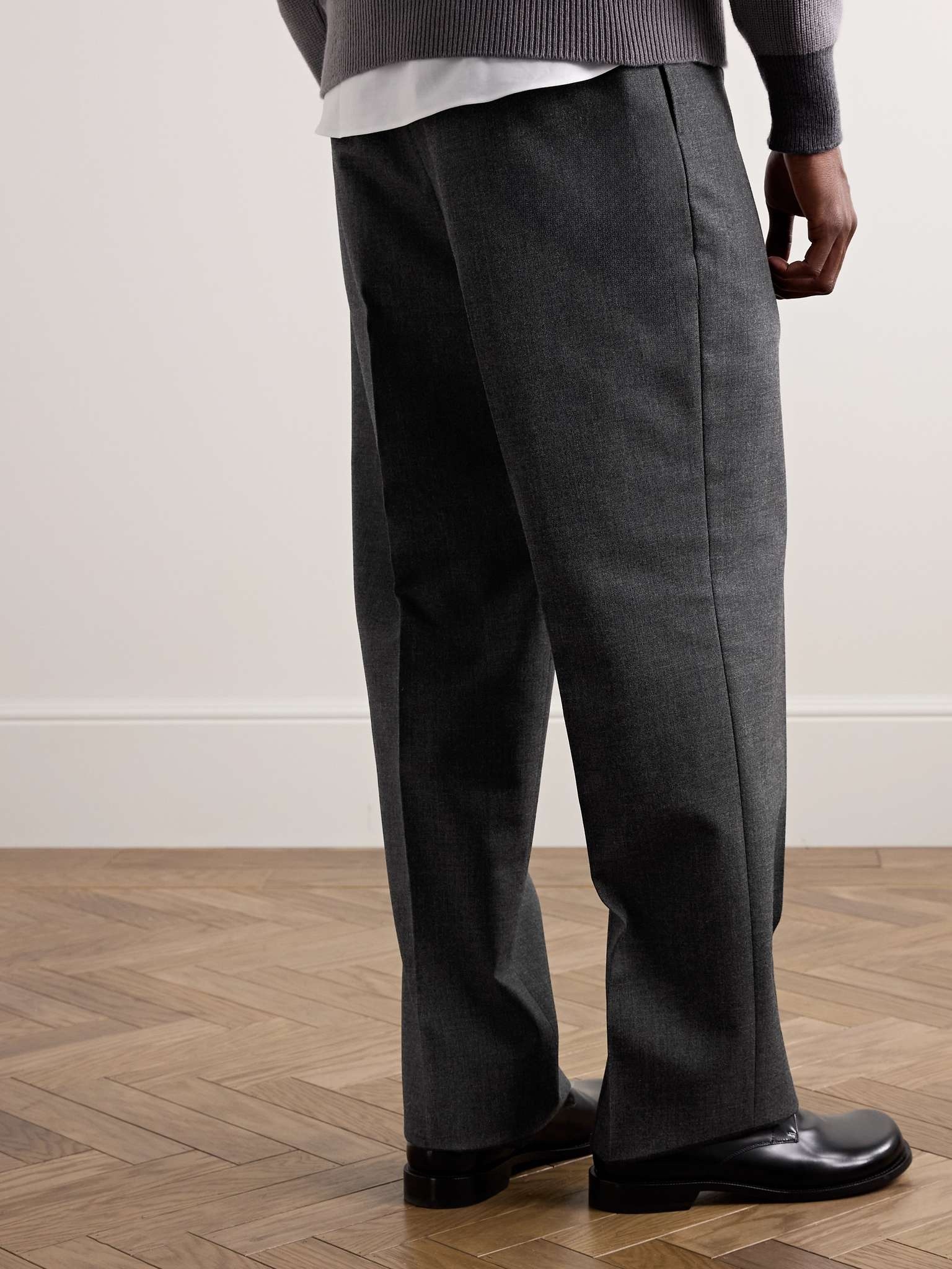 Straight-Leg Virgin Wool Trousers - 4