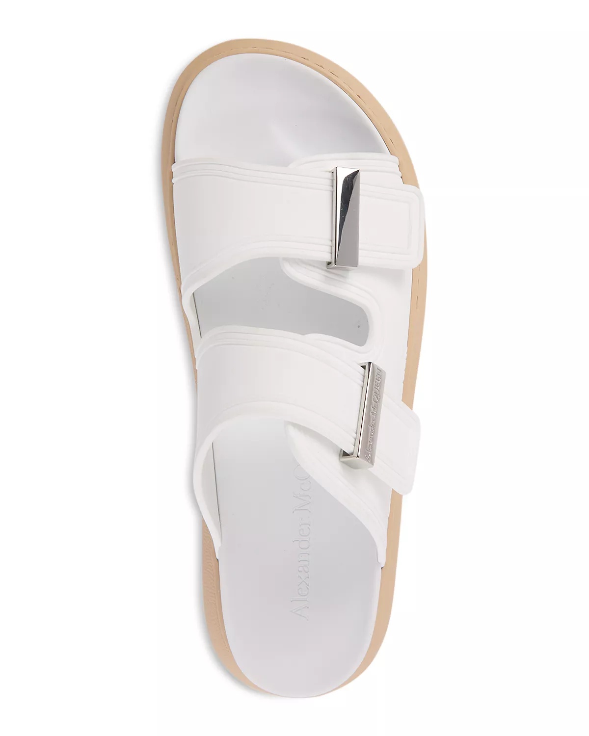 Women's Buckled Slide Sandals - 4
