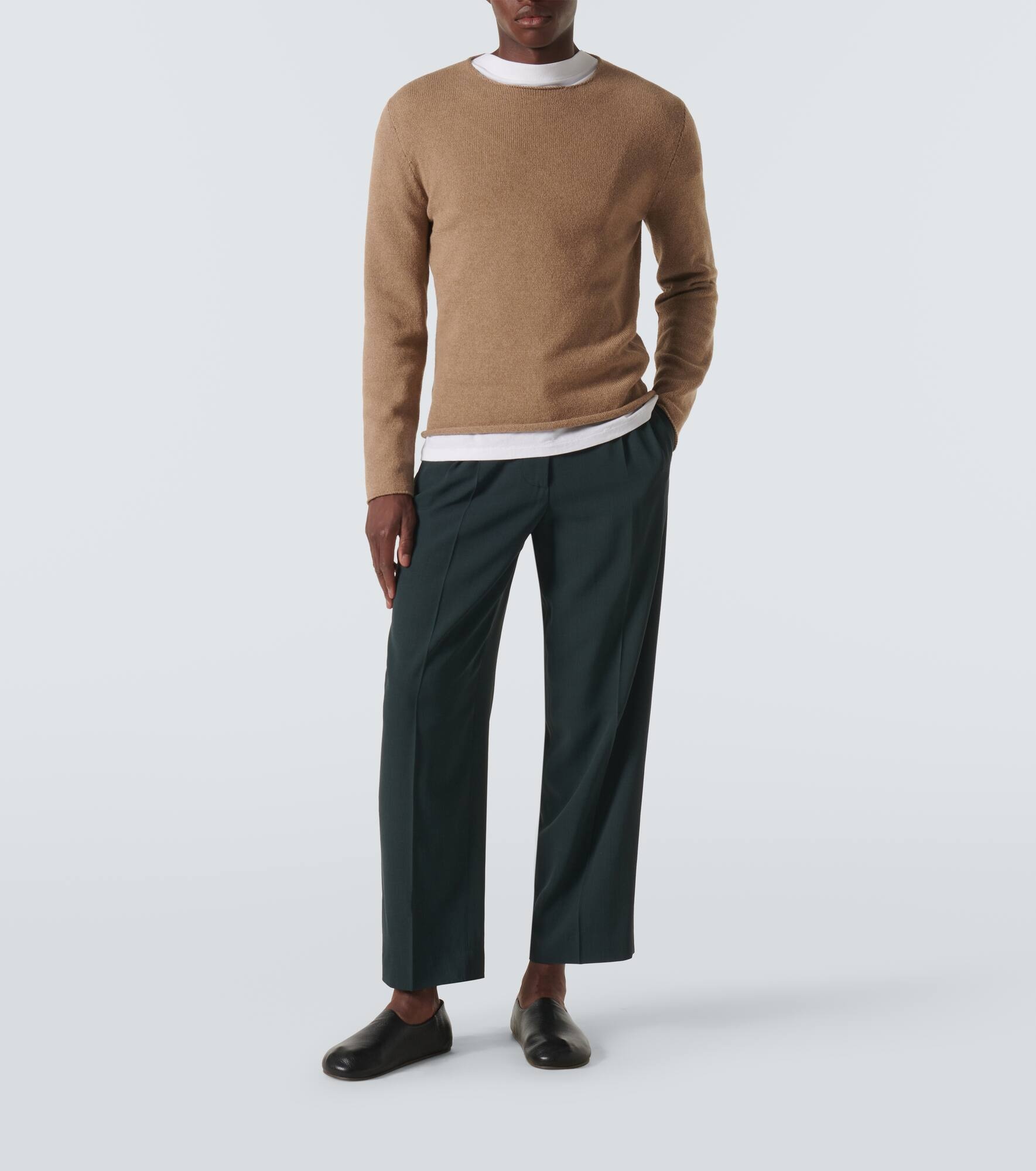The Row Shai cotton and wool sweater | mytheresa | REVERSIBLE