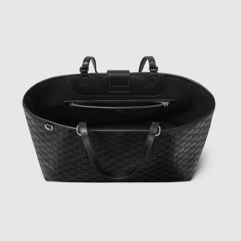 GG Emblem large tote bag 9