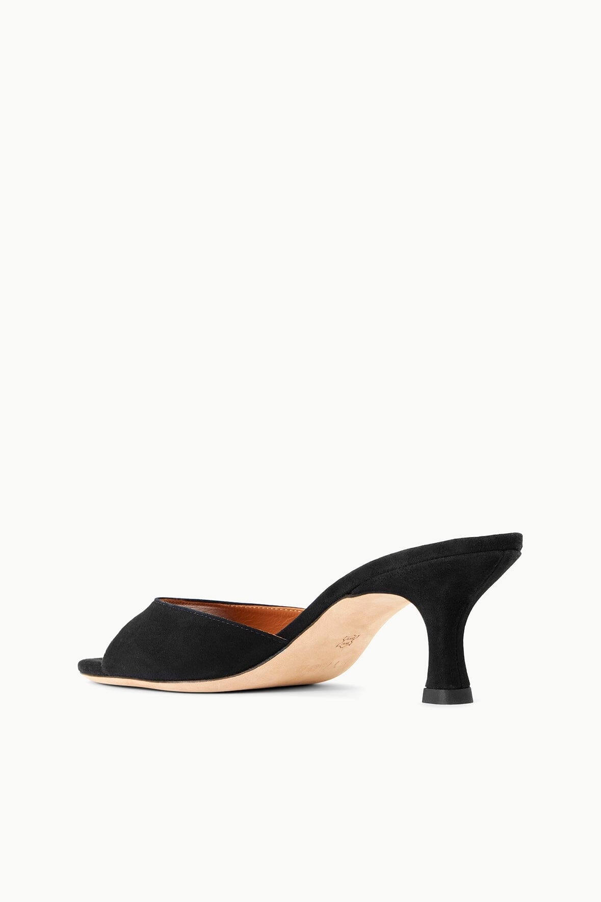 STAUD BRIGITTE MULE BLACK SUEDE - 5