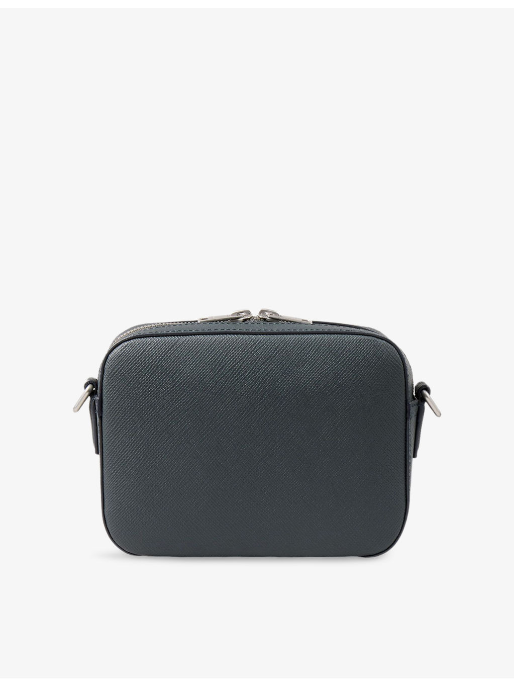Logo-embellished leather cross-body bag - 5