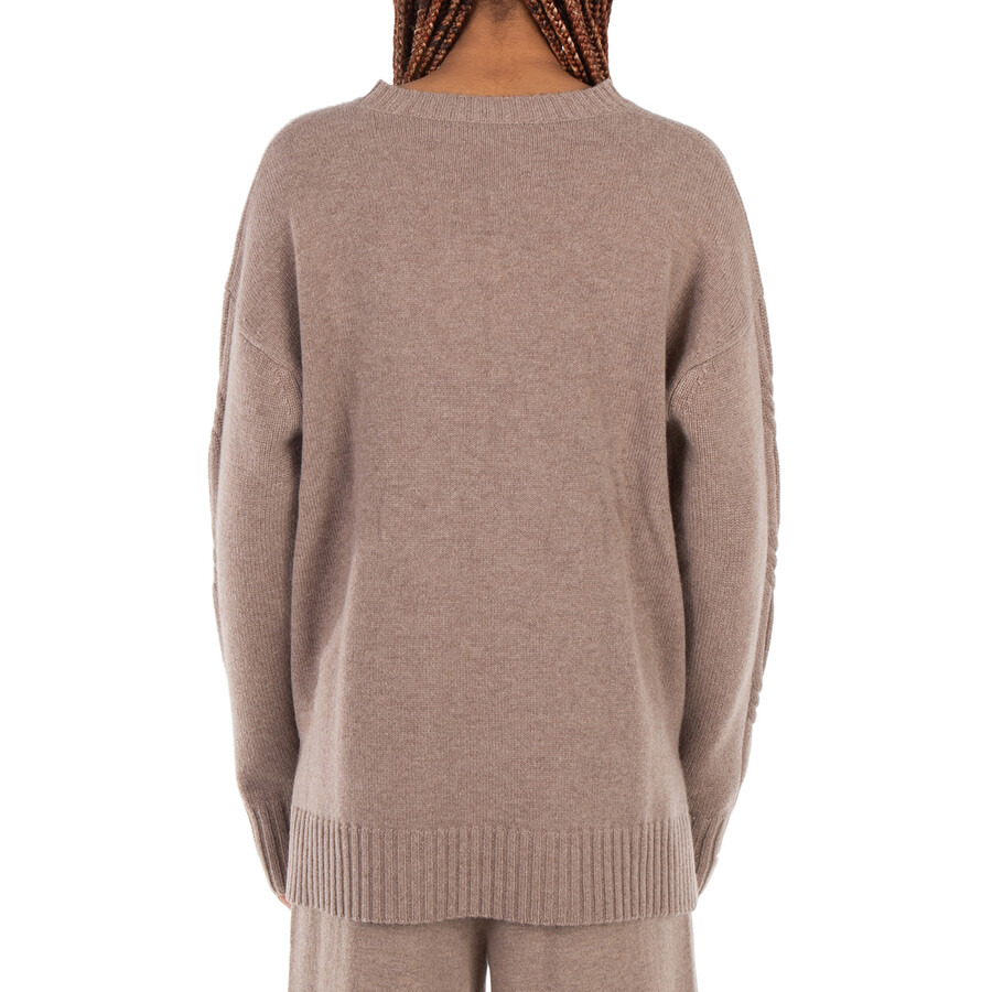 Max Mara Vicini Cable-Knit  Cashmere Sweater - 3