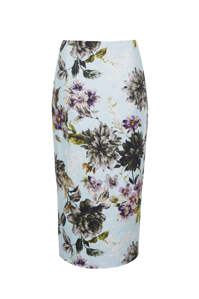 Sienna Skirt Soft Tailoring in Full Bloom 1