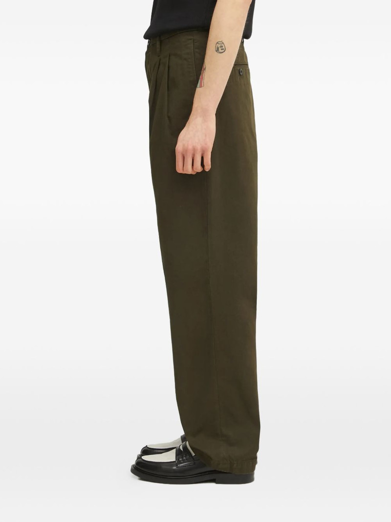 pleated straight-leg trousers 3