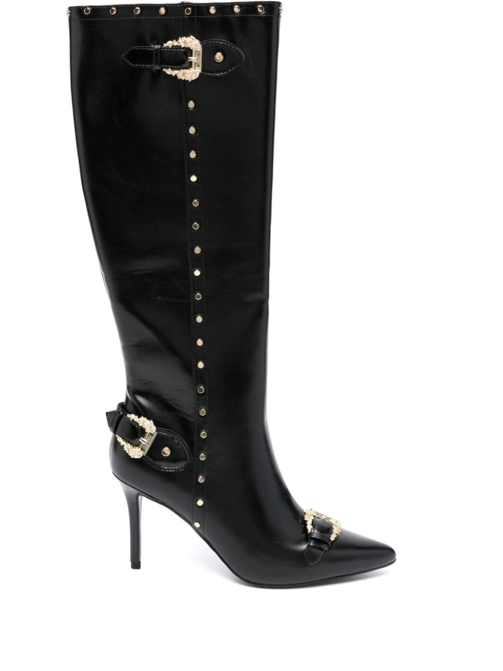 Baroque-buckle 100mm boots - 1