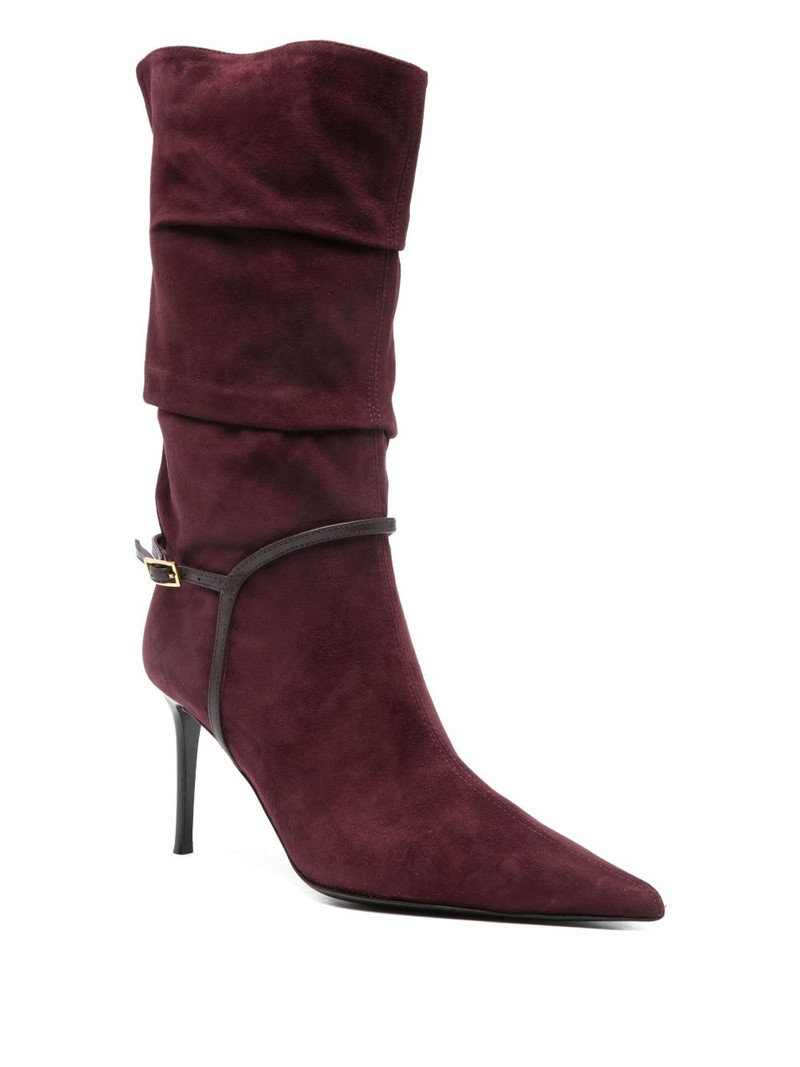 Giuseppe Zanotti 85mm suede boots outlook