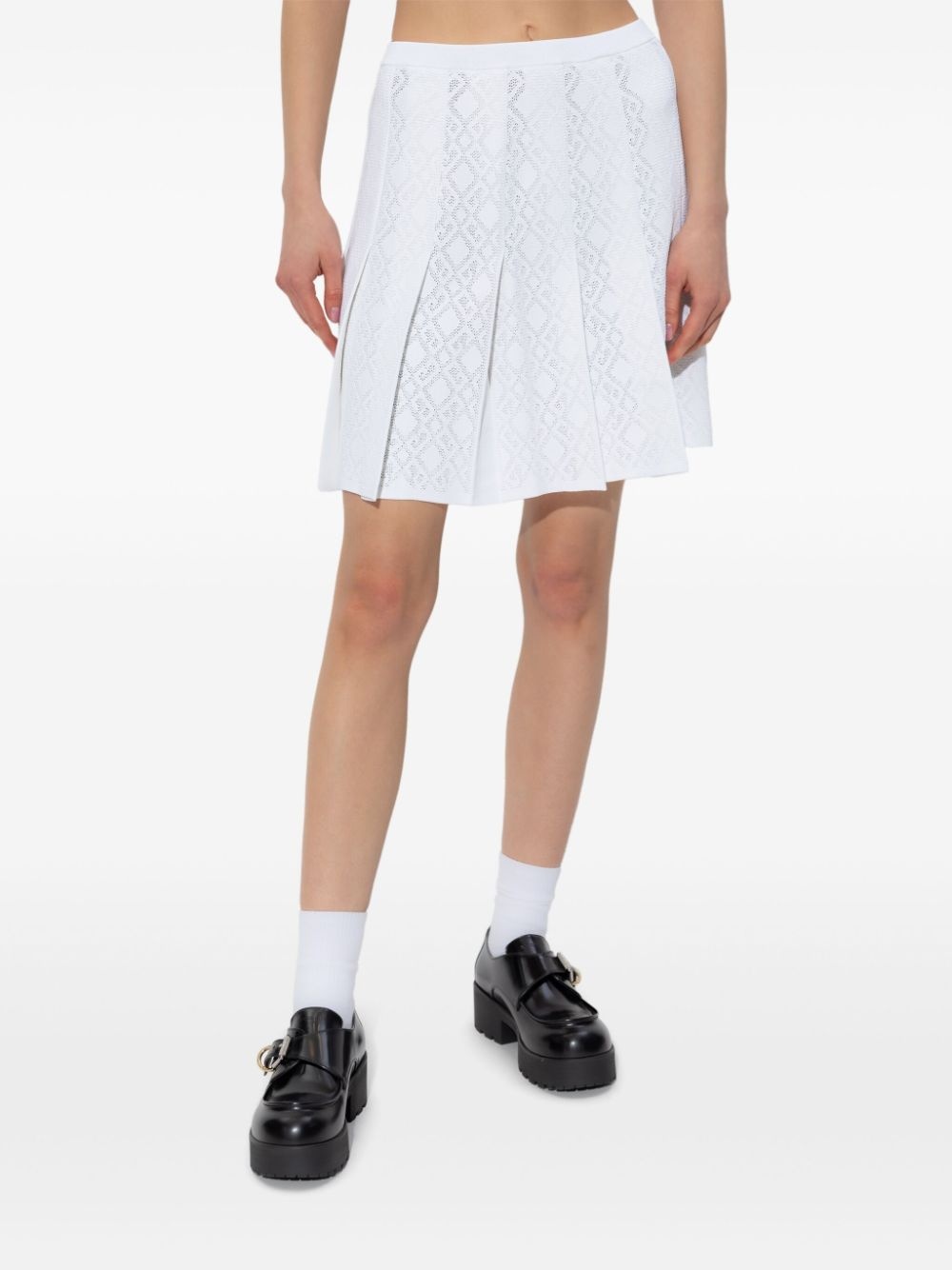 pleated mini skirt - 3