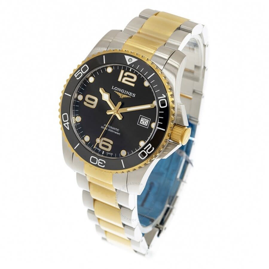Longines HydroConquest Automatic Black Dial Men's Watch L3.781.3.56.7 - 4