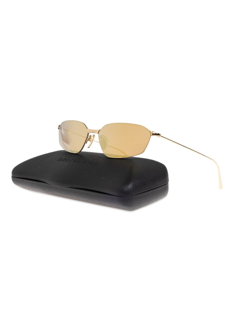 BALENCIAGA hexagonal-frame sunglasses outlook