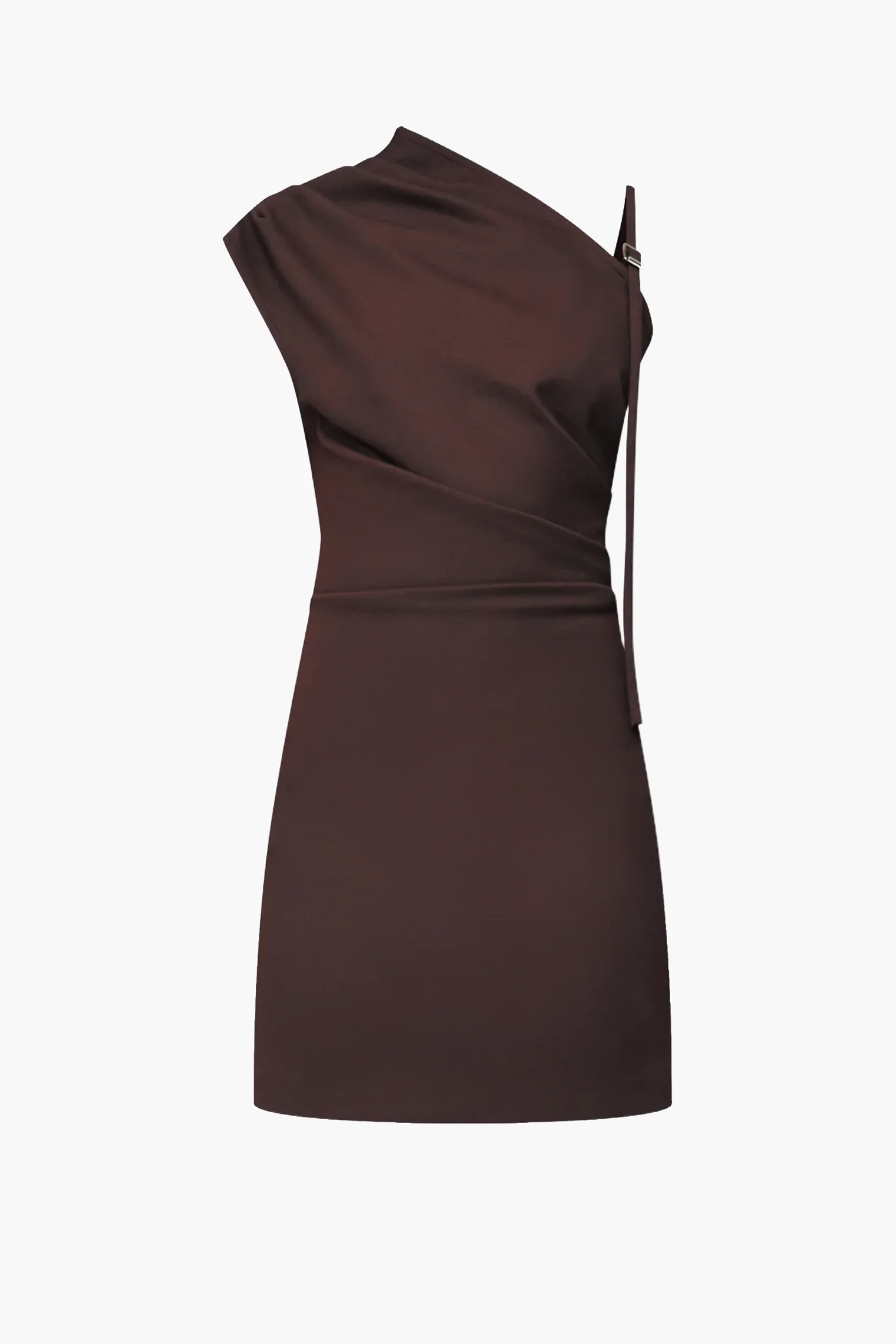 LUNA BUCKLE MINI DRESS - 1