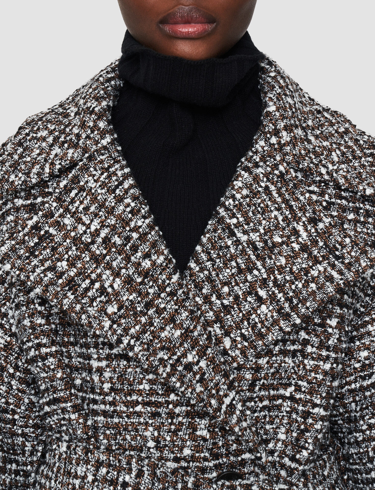 Wool Tweed Clery Coat - 5