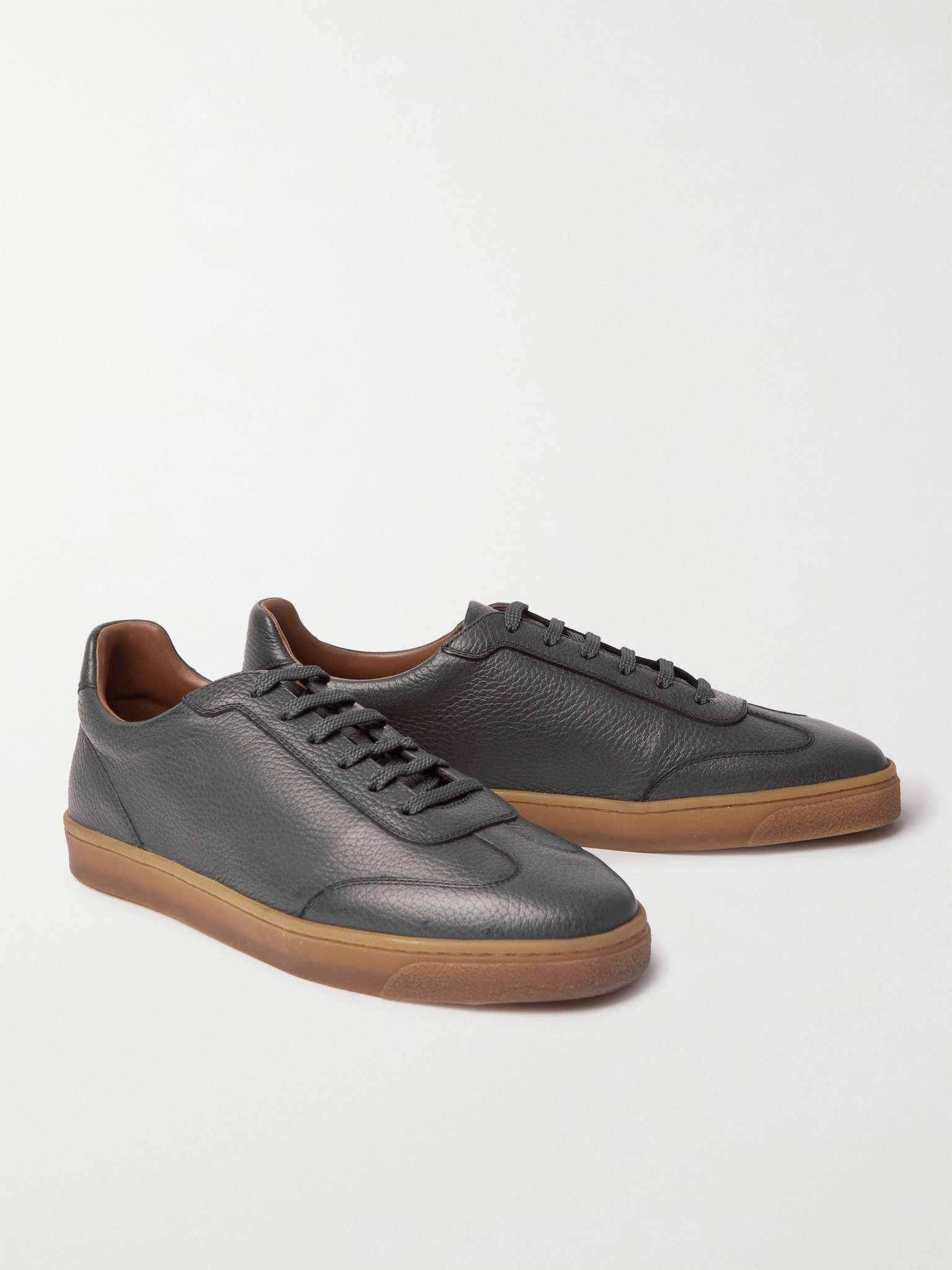 Full-Grain Leather Sneakers - 4