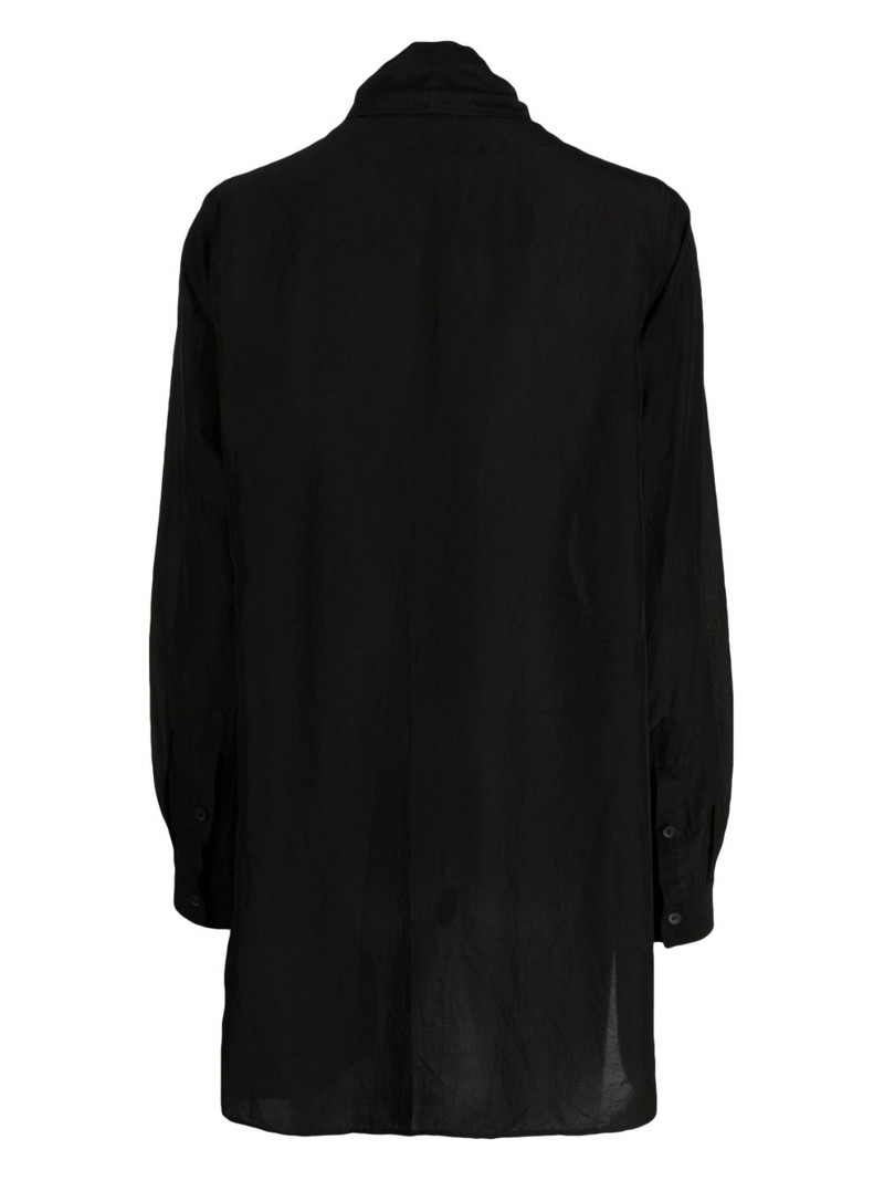 Forme D'Expression knot-detailing long-sleeve blouse outlook