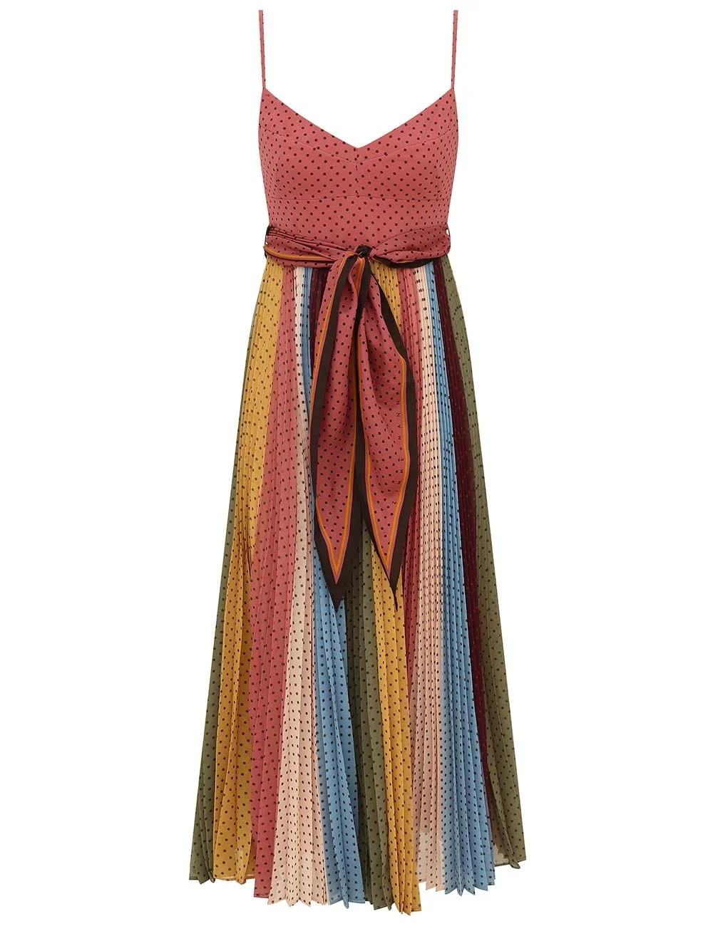 SUNRAY PLEATED PICNIC DRESS - 1