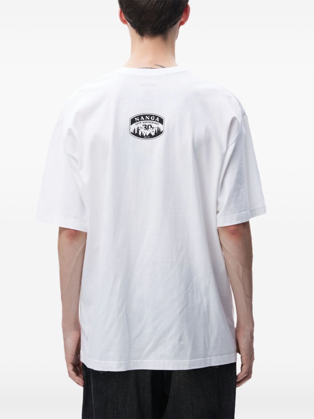 logo-print T-shirt - 3