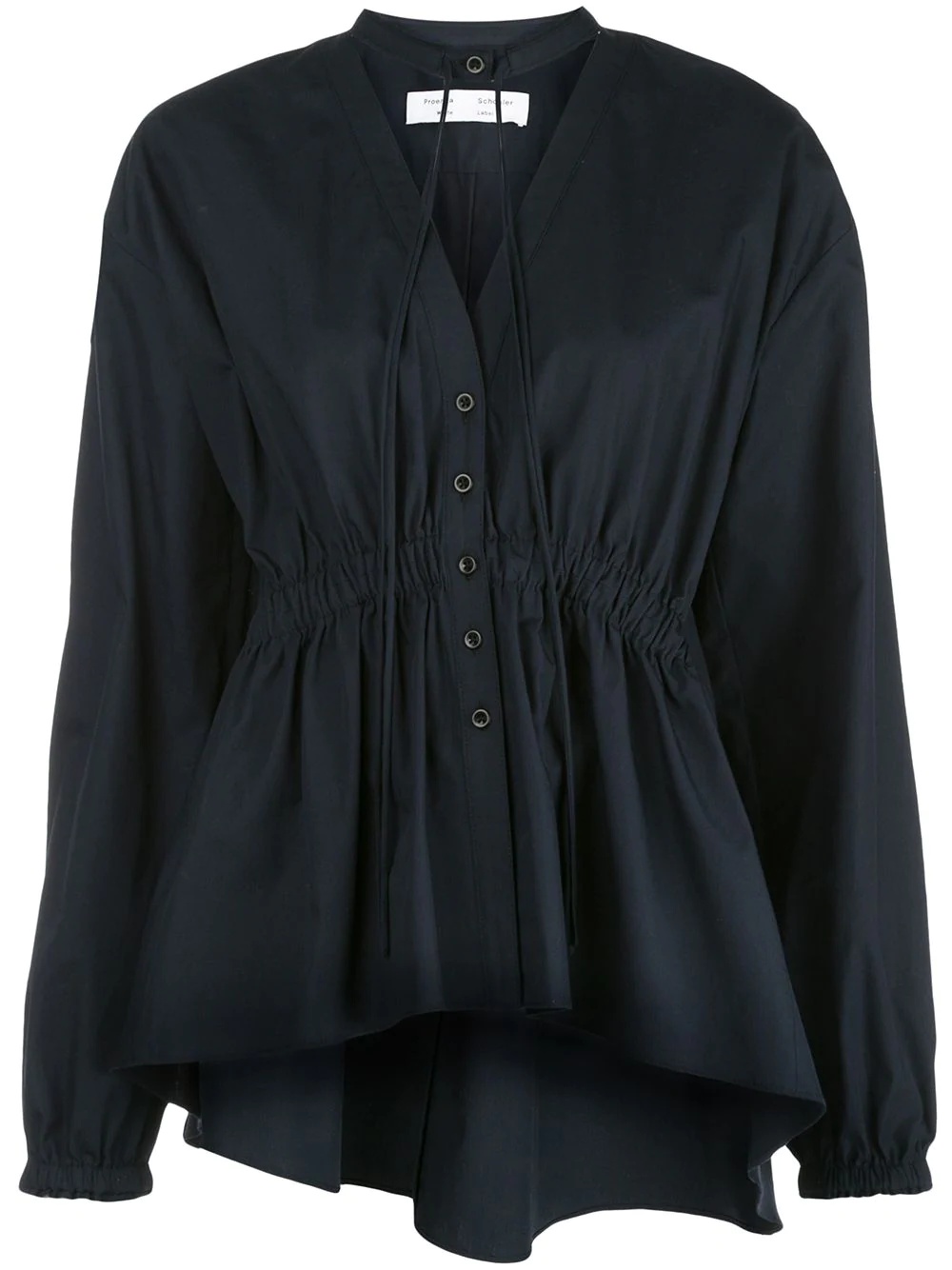 ruched detail blouse - 1