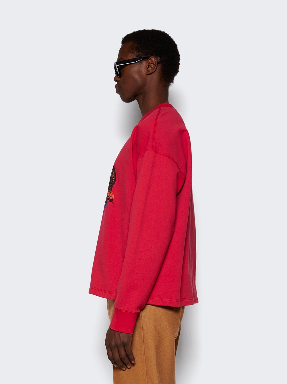 White River Crewneck Shirt Red - 4