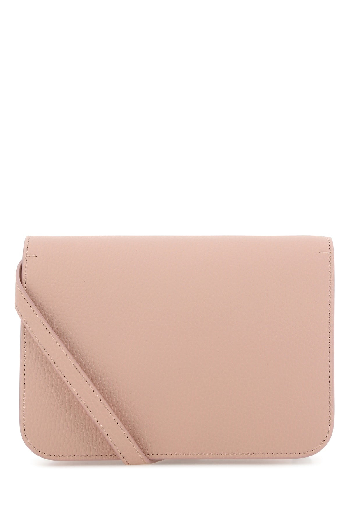 Pink leather small TB crossbody bag - 3