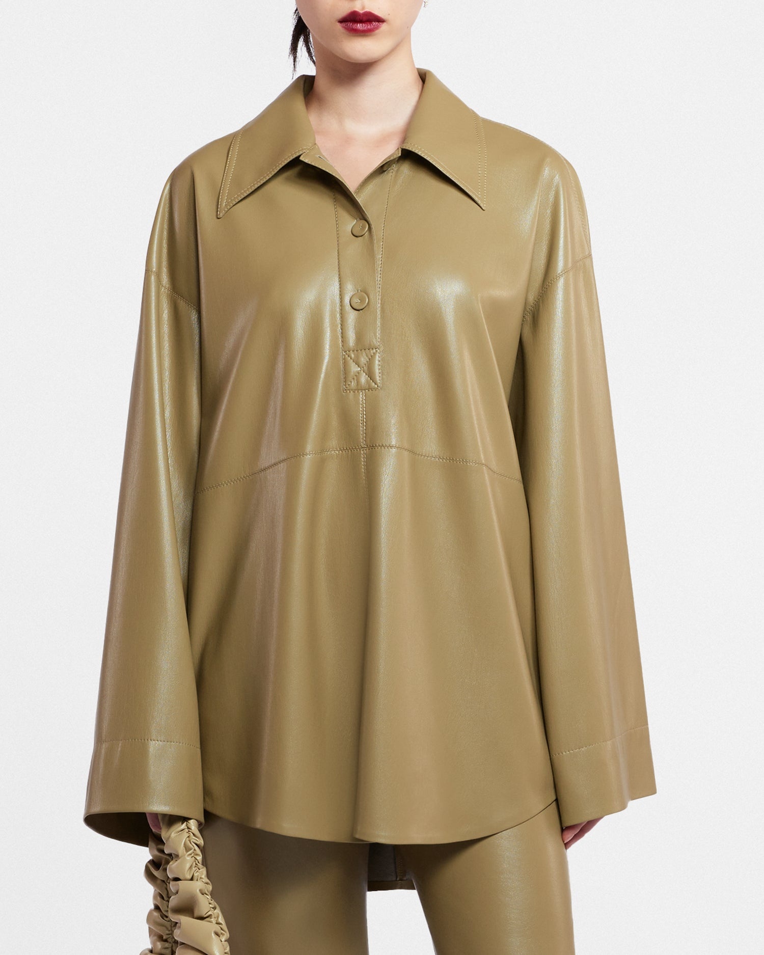 Okobor™Alt-Leather Top - 2