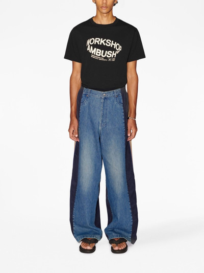 Ambush wide-leg denim trousers outlook