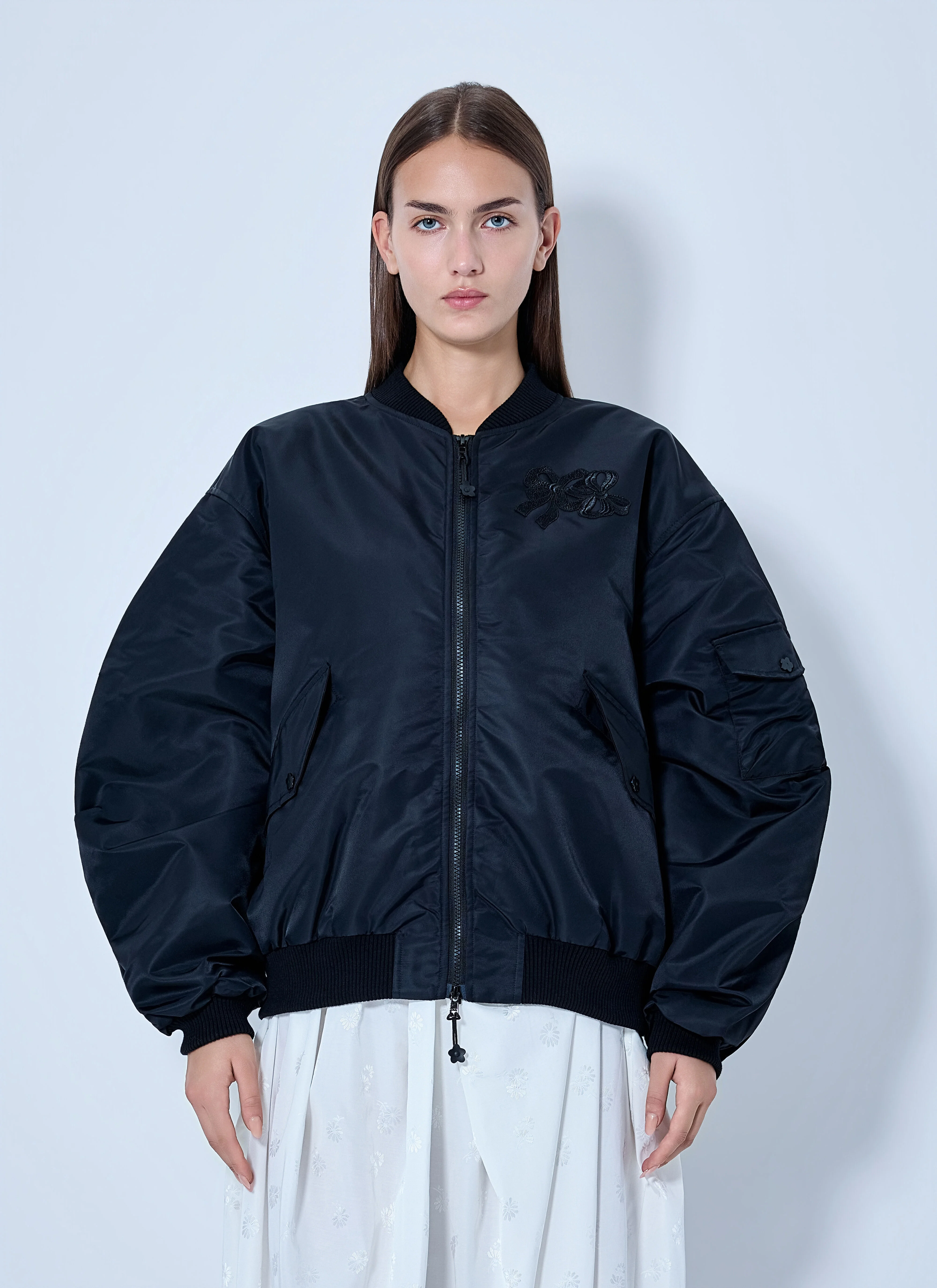 Cbfeilan Technical Nylon Bomber Jacket - 1