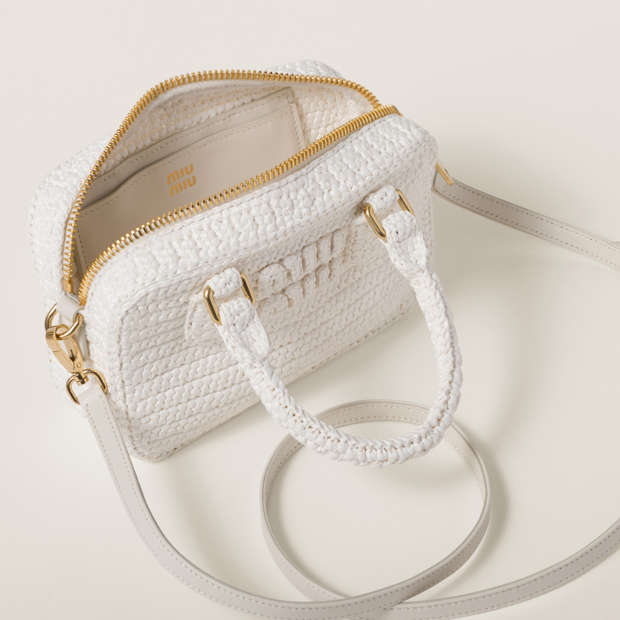 Crochet top-handle bag - 6