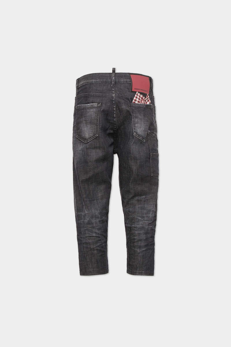 DSQUARED2 BLACK EASY WASH BABY CARPENTER JEANS outlook