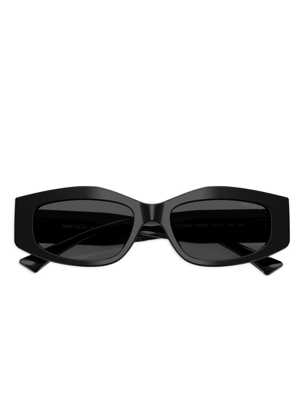 geometric-frame sunglasses - 5