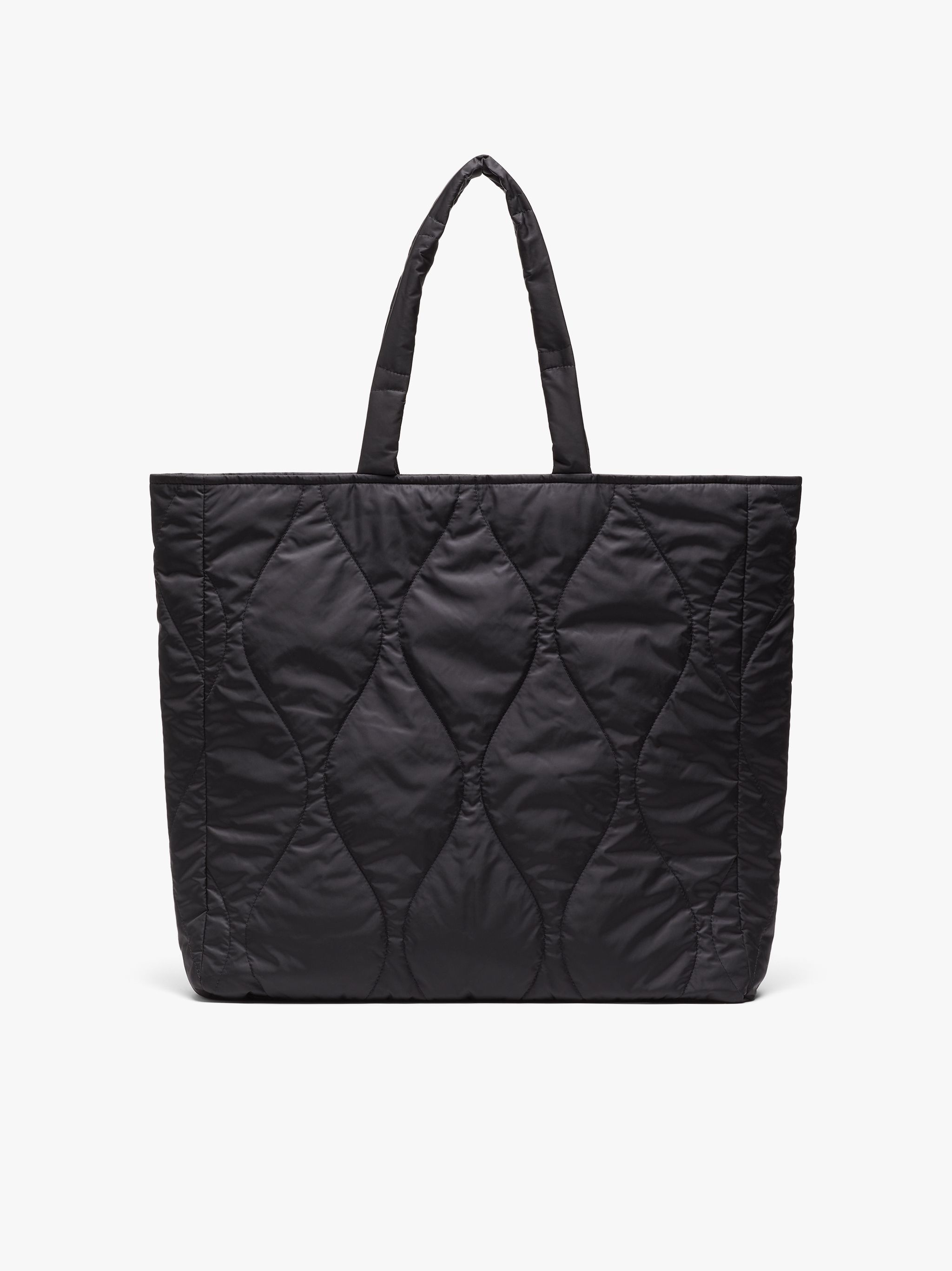 LEXIS BLACK QUILTED NYLON BAG | ACC-BA02 - 2