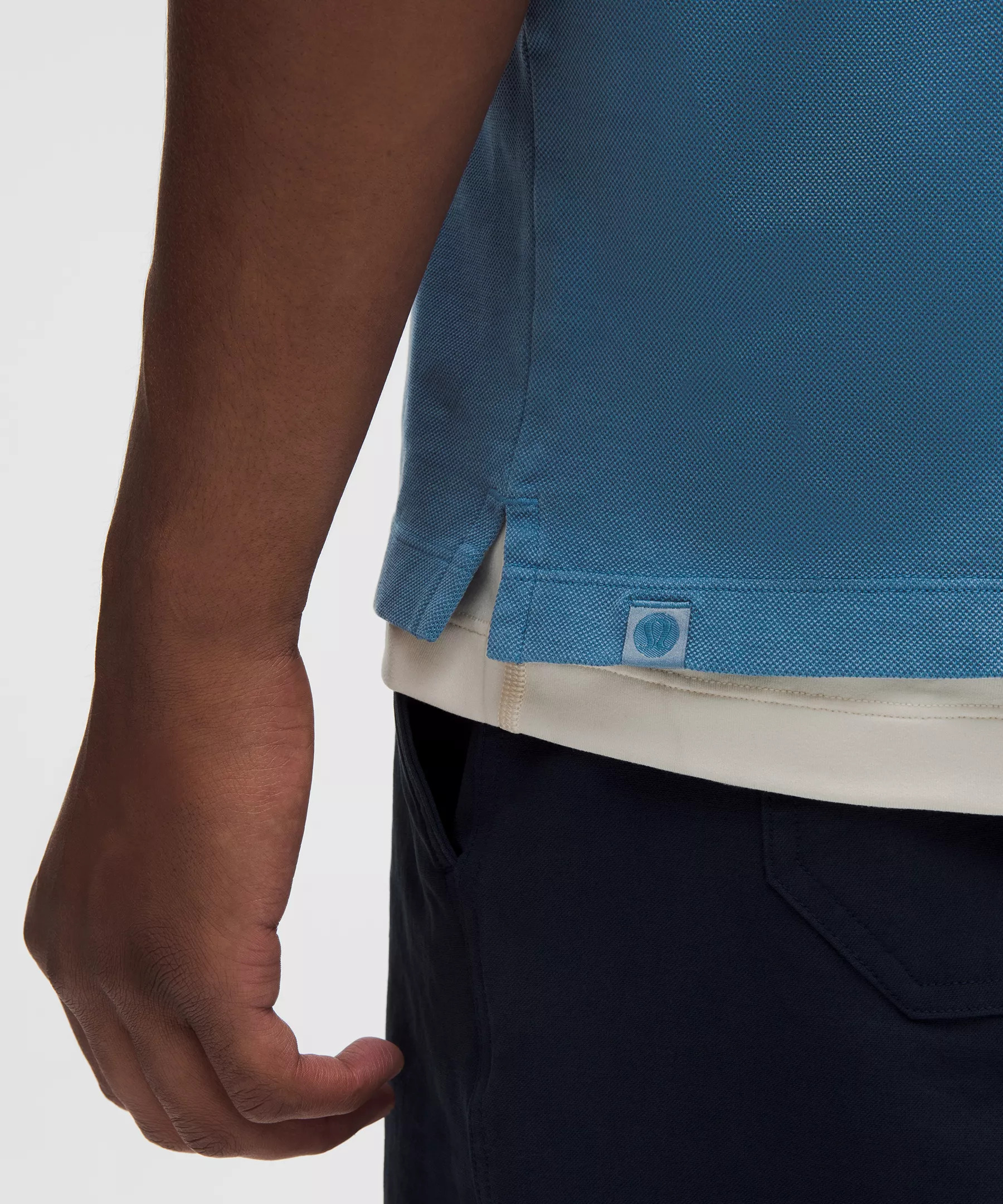 Cotton Pique Short-Sleeve Polo Shirt - 5