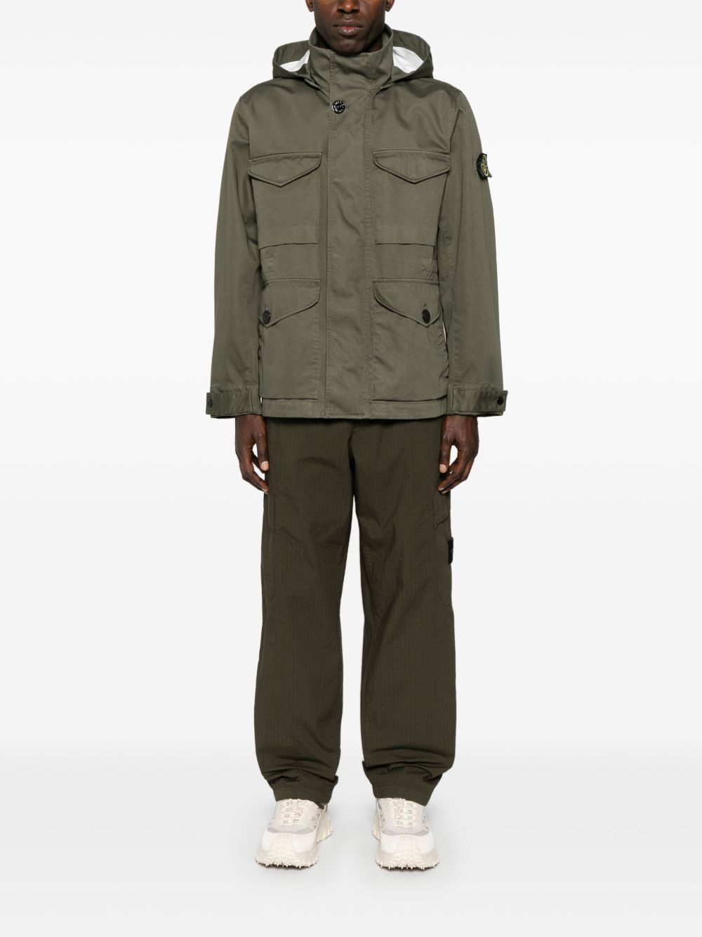 Compass-badge jacket - 2