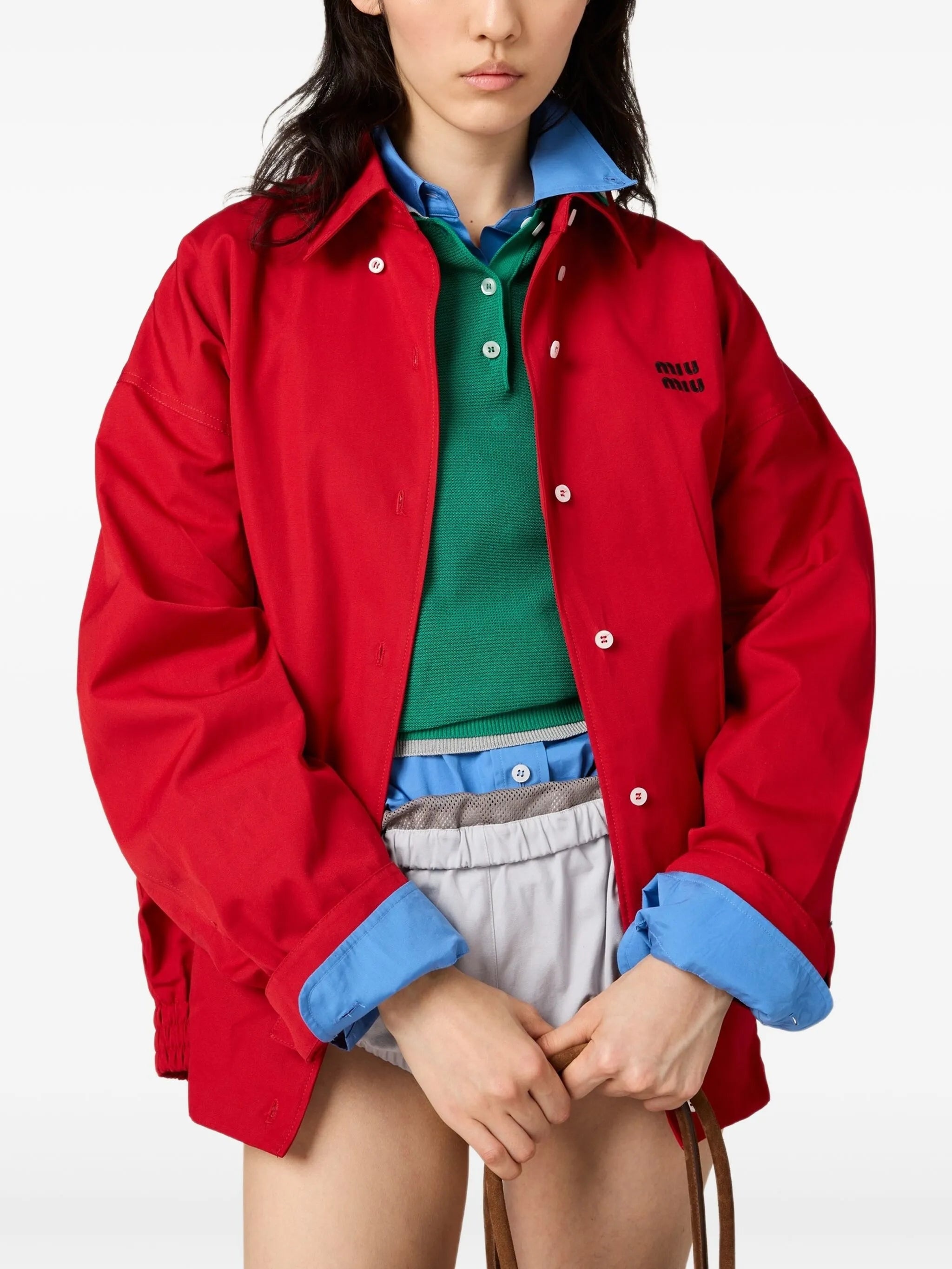 Poplin Bomber Jacket - 5