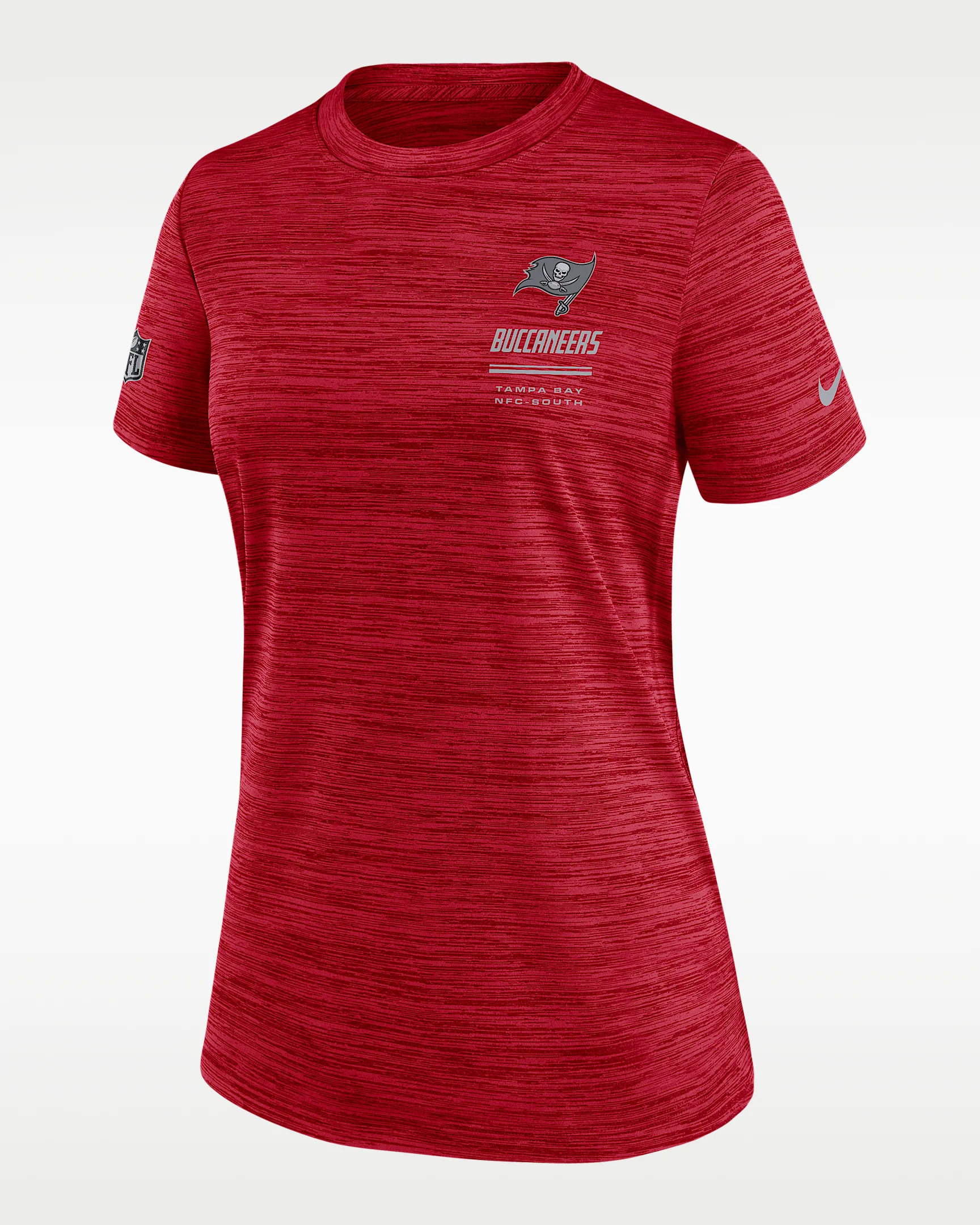 Tampa Bay Buccaneers Sideline Velocity Women's Nike Dri-FIT NFL T-Shirt - 1